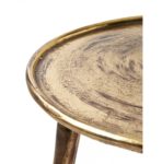 Bolzano Coffee Table brass D45cm