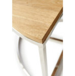 Monaco Round Coffee Table, D70cm Set of 5