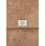 The Club Footstool, pellini, camel