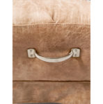 The Club Footstool, pellini, camel