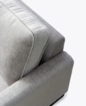 West Houston Sofa 3,5 seater, velvet, platinum