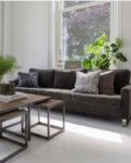 West Houston Sofa 3,5 seater, velvet, shadow