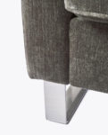 West Houston Sofa 3,5 seater, velvet, shadow