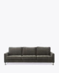 West Houston Sofa 3,5 seater, velvet, shadow