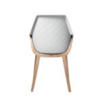 Amsterdam City Dining Armchair, pure white