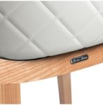 Amsterdam City Dining Armchair, pure white