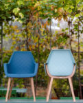 Amsterdam City Dining Armchair, blueberry blue