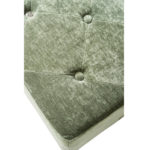 Royalton Footstool, velvet, palm