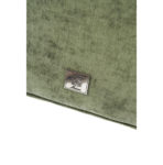 Royalton Footstool, velvet, palm