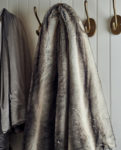 Happy Husky Faux Fur Throw