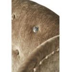 Keith Lowback Barstool, velvet, olive