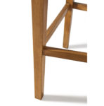 Keith Lowback Barstool, velvet, olive