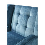 Repulse Bay Armchair, velvet, indigo