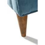 Repulse Bay Armchair, velvet, indigo