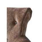 Paramount Armchair, velvet, dolphin