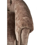 Paramount Armchair, velvet, dolphin