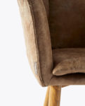 Megan Dining Armchair, pellini, camel